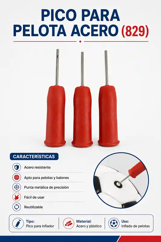 Pico P/Pelota Acero