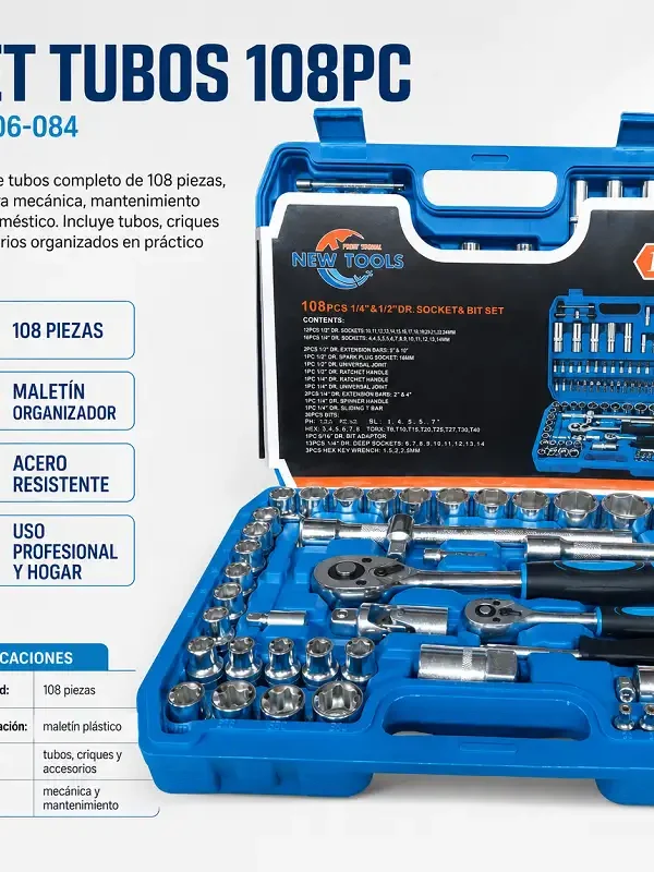Set Tubos 108pz MX2509-6