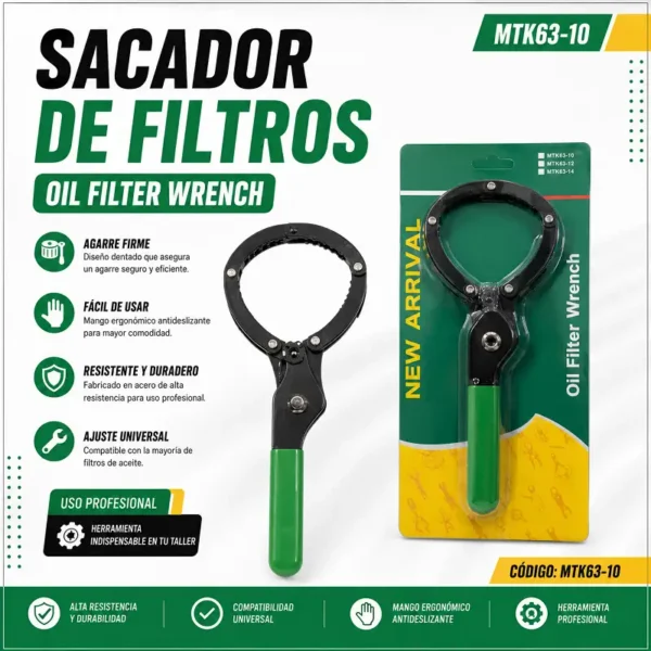 Sacador de Filtros MTK63-10