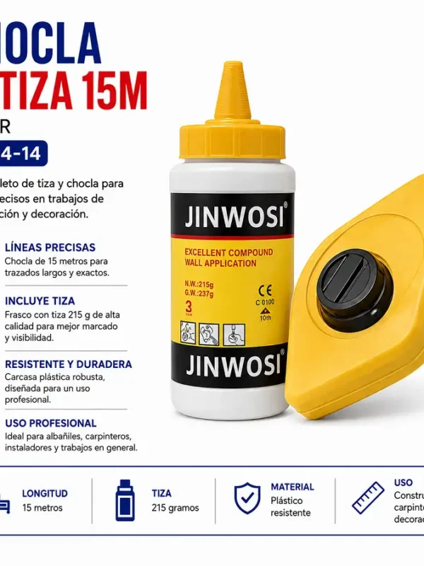 Chocla C/Tiza 15m 215gr MX24-14