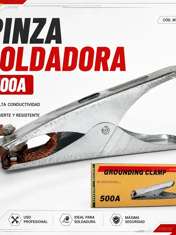 Pinza Soldadora 500A MTK63-09