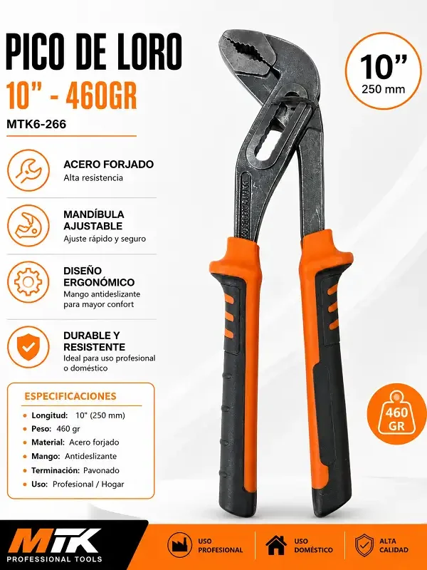 Pico de Loro 10" 460gr MTK6-266