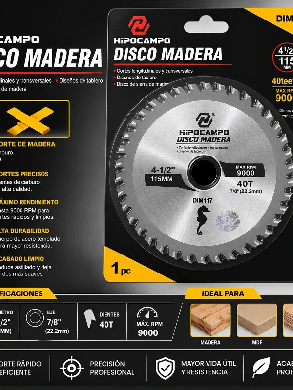 Disco de Corte Madera 115mm MX2507-7