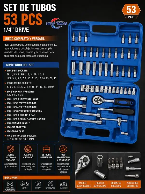 Set de Tubos 53pz MX2509-10