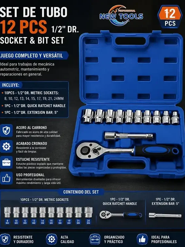 Set Tubos 12pz MX2509-11