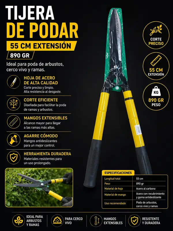 Tijera de Podar 55cm MTK6-025